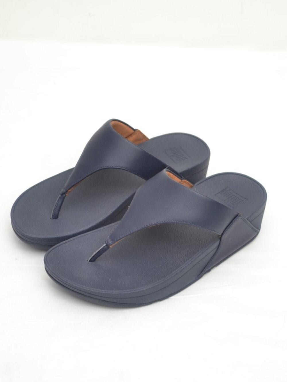 FitFlop Lulu Leather Toepost Flip-Flop Sandals BNIB Size 5.0